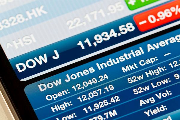 Chỉ số trung bình công nghiệp Dow Jones đang chật vật tìm kiếm mức tăng trong đợt tăng đột biến khẩu vị rủi ro sau NFP