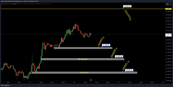 Kế hoạch giao dịch BTC/USD ngày 20/09/2024. Giá Bitcoin (BTC) tăng cùng với S&P 500 (SPX) vào thứ năm, củng cố mối tương quan ngày càng tăng của nó với chỉ số này vào năm 2024